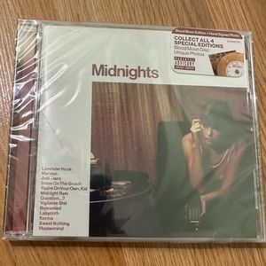 SIGNED Taylor Swift Blood Moon Edition CD UNOPENED
